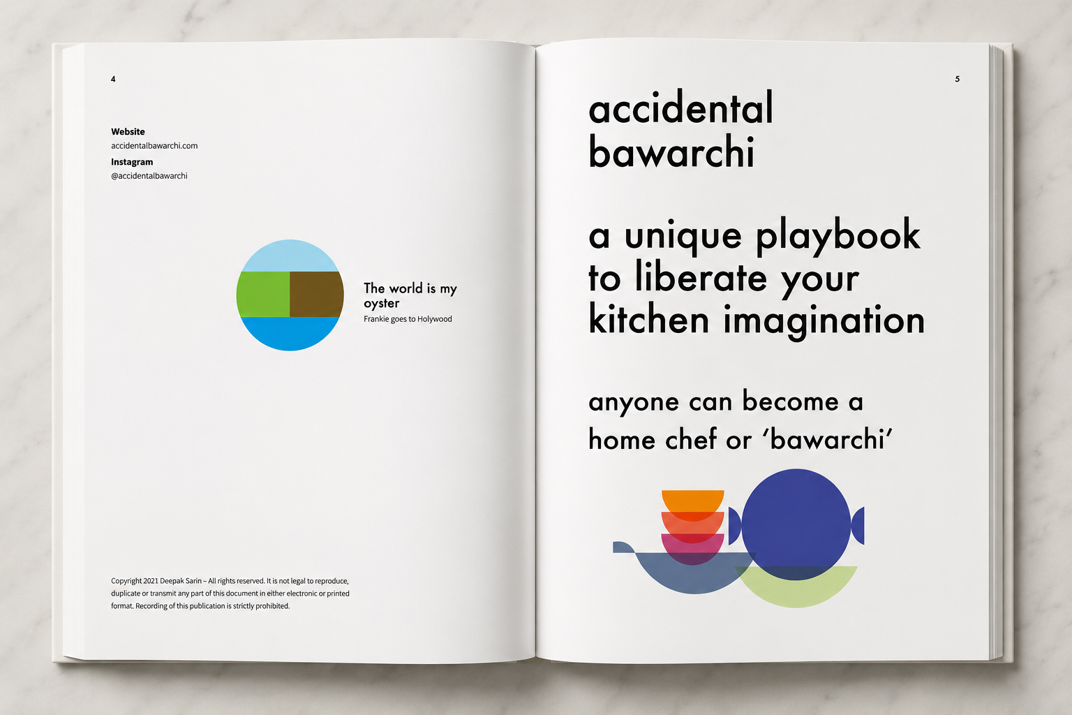 A Playful Cooking Book - Accidental Bawarchi